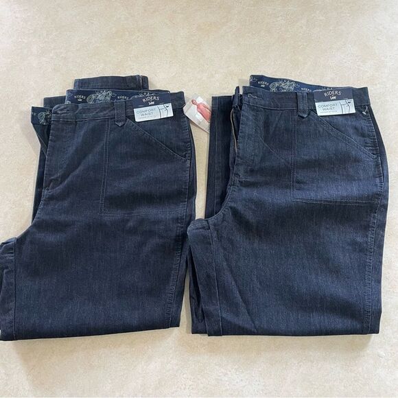 Riders by Lee Denim - Lot of Women’s Jeans size 18M 18 M riders by Lee denim comfort no gap waist crop